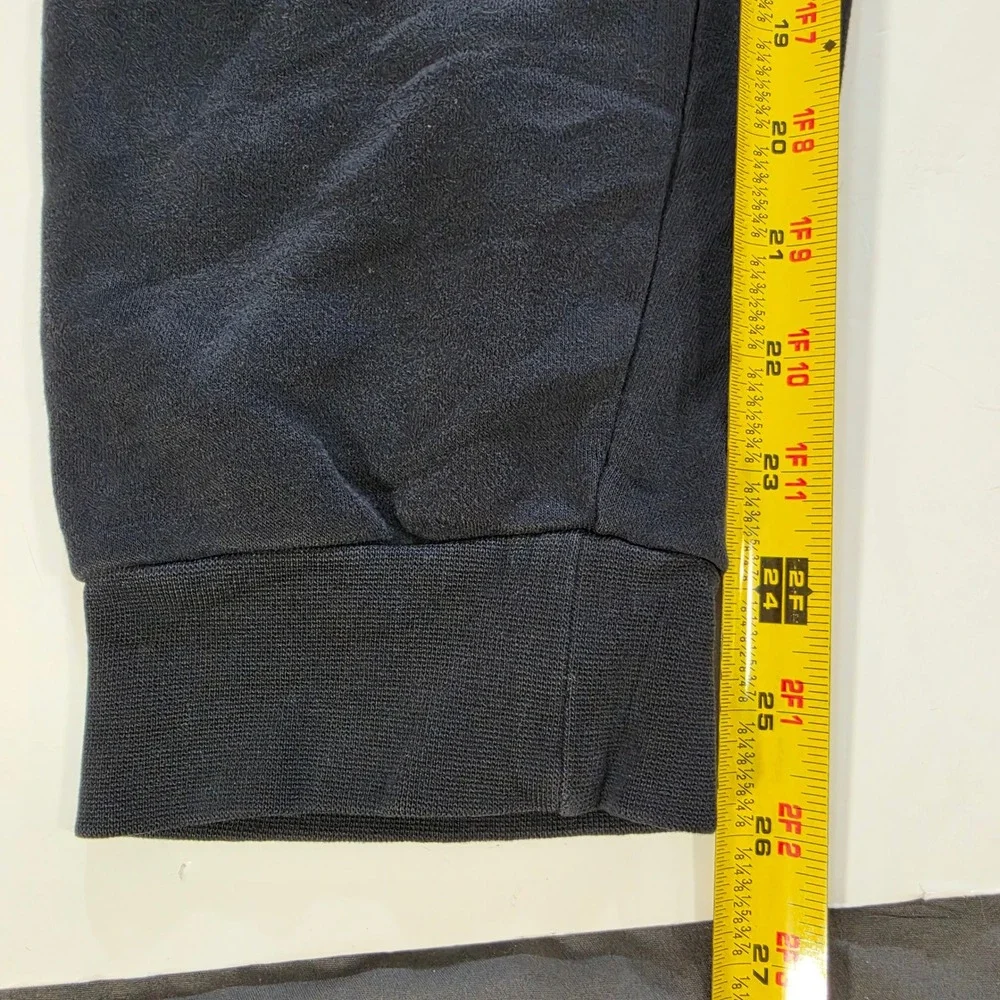 Jordan Mens Black Fleece Joggers Jumpman Logo Sweatpants Small 6154